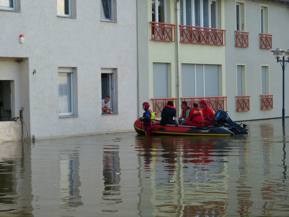 DLRG, Flut, Hochwasser, 2013